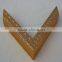 Aluminum picture frame mouldings frame chair handle basket with aluminum frame
