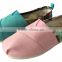 new design canvas casual shoes for women