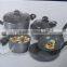 Non-stick marble coating cookware set