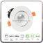 Flexible Dimmable 9 watt LED Round ceiling Down light for Indoors use