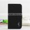 2014LZB Oracle bone grain series leather slim flip for Sony C3 case cover