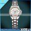 2016 Full automatic mechanical stainless steel lady wrist watch women