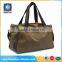 New fashional Khaki or customized color canvas and 210D handbag tote bag