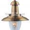 Value by Fisherman Single Pendant Light With seeded glass