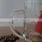 Christmas red christmas trees printed glass mug