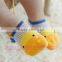 Cotton new born baby ankle anti-slip custom hockey socks