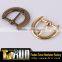 2016 lady garment metal zinc alloy accessories