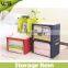 beautiful fabric covered storage boxes with lids,clothes quilt toy storage bag