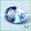 Factory wholesale price egg shape sky blue spinel 109#
