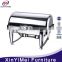 Beautiful hotel furniture stainless steel food warmer