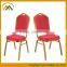 Red High quality Stackable banquet chair and cover KP-BC003