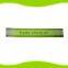 Fluorescent green reflective safty gym adjustable wristband