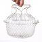 12 In 1 Food Fry Stainless Steel Metal Fruit Kitchen Basket