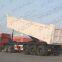 PANDA 40-50ton 3 Axles Tipper Dump Semi Trailer For Sale UAE