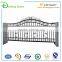 Powder coating beautiful iron sliding door gate designs