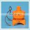 Adjustable ball water spray clip clamp nozzle