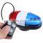 Super Loud Police Style For Mountain Road Bike Horn Accessories 6 LED Light 4 Sounds Trumpet Electronic Horns Bell Siren