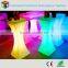 Glowing led illuminated furniture/led high top cocktail table