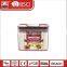 Arsto vacuum sealer can food grade airtight wholesale plastic food freezer storage container