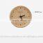 high grade carving custom wooden digital wall clock
