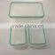 set of 2 React Air-tight container storage box