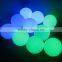 LED dog safety plastic toy ball / safe toys / waterproof toys