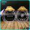 KM-XP09 2016 new arrival round shape small glass crystal medal