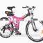 26 inch electric bike foldable hidden battery