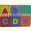 EVA Puzzle Mats With Alphabets and Numbers - Non-toxic, Non-smell