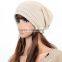 Cheap Knitting Wool Hip Hop Women Winter Knitted Beanie Hat