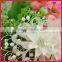 wholesale fashion white elegant flower bridal hair accessories with pearl for wedding decoration in bulk WHD-021