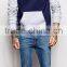 Overhead Hoodie With Contrast Sleeves