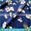 Custom 28 Wale Flower Printed Stretch Corduroy Fabric for Girl Dress