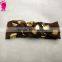 Gold Polka Dots Baby Headband Knotted Bow Baby Head Wraps Jersey Kids Turban Hair Accessories
