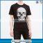 Short sleeve custom skull digital printed t-shirt wholesale China
