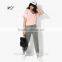 Woman's Velvet Fabric Track Pants Casual Wear Loose Sweat Jogger Pants