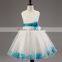 c125#2017 Wholesales party dress with high quality unique baby girl frock design