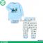 OEM Branded high quality baby winter romper with pants wholesale newborn baby clothing