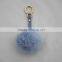 Myfur Customized Colorful Real Rabbit Fur Pom Pom Keychain Accessory for Bag