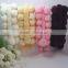 Myfur Real Fur Manufacturer Tongxiang Wholesale Colorful Rabbit Fur Pom Poms Short Women Neck Wear Scarves