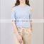 Womens cold shoulder custom cotton tee shirts