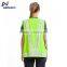 Hi vis LED reflective safety work vest