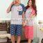 2015 wholesale new design couple pajamas
