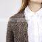 2017 latest european style ladies handmade knitting sweater cardigan for wholesale
