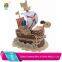 The pop hot saller Japanese Anime One pieces buy Going Merry wooden pirate ship model