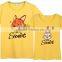 New Movie Zootopia Couple T-Shirt,Cartoon T-shirt wholesale price