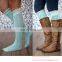 Wholesale Lace Hollow Pure Cotton Stylish Knee-high Socks