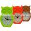 Table mini animal shape Clock Silicone clock for kids