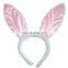 cheap White With Pink Bunny Ears Headband