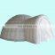 white inflatable igloo tent